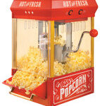 Nostalgia Electrics - Kettle Popcorn Popper - Red
