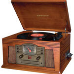 Crosley - 4-In-1 Paprika Record Turntable - Brown
