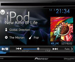 Pioneer - 6.2" - CD/DVD - Built-In Bluetooth - Apple® iPod®-Ready - In-Dash Receiver - Multi