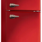 Nostalgia Electrics - Retro Series 3.1 Cu. Ft. Compact Refrigerator - Red