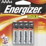 Energizer - MAX Batteries AAA (4-Pack)