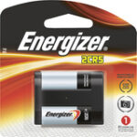 Energizer - EL2CR5 6V Photo Lithium Battery - Silver/Black