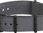 Clockwork Synergy - 22mm Premium Classic Interchangeable Watch Strap - Gray