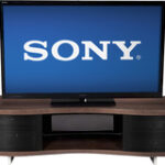 BDI - Ola TV Stand for Flat-Panel TVs Up to 73" - Chocolate