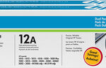 HP - 12A 2-Pack High-Yield Ink Cartridges - Black