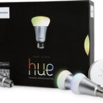 Philips - hue A-19 Starter Kit - White/Silver