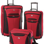 American Tourister - Fieldbrook II Luggage Set (3-Piece) - Red