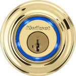 Kwikset - Kevo Bluetooth Smart Lock - Polished Brass