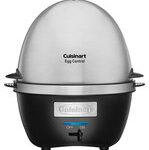 Cuisinart - Egg Central Egg Cooker - Black/Silver