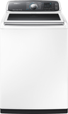 Samsung - 5.2 Cu. Ft. 13-Cycle High-Efficiency Top-Loading Washer - White - Image 1