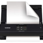 Brother - ADS-1000W Duplex Wireless Scanner - Black