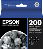 Epson - 200 2-Pack Ink Cartridges - Black - Image 1