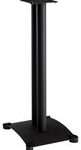 Sanus - Steel Foundations Series Bookshelf Speaker Stands (Pair) - Black