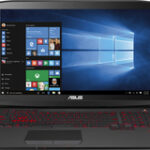 Asus - 17.3" Touch-Screen Laptop - Intel Core i7 - 8GB Memory - 1TB Hard Drive - Black