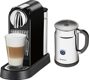 Nespresso - Citiz D111 ECO Single-Serve Coffeemaker with Aero+ - Limousine Black - Image 1