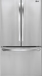 LG - 27.7 Cu. Ft. French Door Refrigerator - Stainless Steel