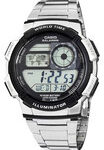 Casio - Men's Digital Sport Watch - Stainless Steel