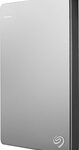 Seagate - Backup Plus Slim for Mac 1TB External USB 3.0/2.0 Portable Hard Drive - Silver/Black