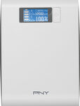 PNY - ID10400 PowerPack USB Portable External Battery - Black