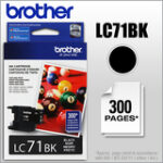Brother - LC71BK Ink Cartridge - Black