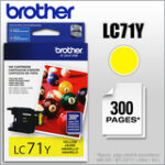 Brother - LC71Y Ink Cartridge - Yellow