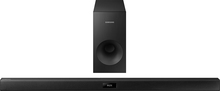 Samsung - 300 Series 2.1-Channel Soundbar with 5.25" Wired Passive Subwoofer - Black - Image 1