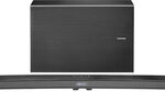 Samsung - 7000 Series 8.1-Channel Curved Soundbar with 7" Wireless Active Subwoofer - Black