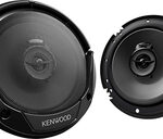 Kenwood - Road Series 6-1/2" 2-Way Car Speakers with Paper Woofer Cones (Pair) - Black