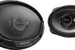 Kenwood - Road Series 6" x 9" 3-Way Car Speakers with Polypropylene Cones (Pair) - Black