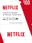 Netflix - $100 Gift Card - Multi