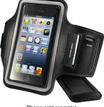 Insignia™ - Armband Case for Apple® iPhone® 5s - Black