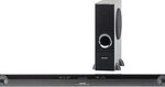 Sharp - 2.1-Channel Soundbar with Wireless Subwoofer - Black