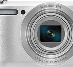 Samsung - WB35F 16.2-Megapixel Digital Camera - White