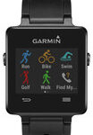 Garmin - vívoactive Smartwatch 28.6mm Plastic - Black Silicone