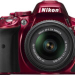 Nikon - D5300 DSLR Camera with 18-55mm VR Lens - Red