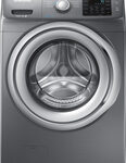 Samsung - 4.2 Cu. Ft. 9-Cycle High-Efficiency Steam Front-Loading Washer - Platinum