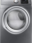 Samsung - 7.5 Cu. Ft. 11-Cycle Electric Dryer with Steam - Platinum