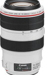 Canon - EF 70–300mm f/4–5.6L IS USM Telephoto Zoom Lens - White