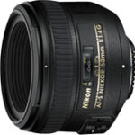 Nikon - AF-S NIKKOR 50mm f/1.4G Standard Lens - Black