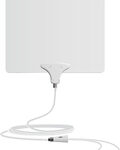 Mohu - Leaf 50 Amplified Indoor HDTV Antenna - Black/White