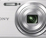 Sony - DSC-W830 20.1-Megapixel Digital Camera - Silver