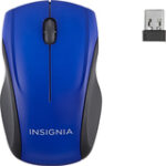 Insignia™ - Wireless Optical Mouse - Blue