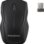 Insignia™ - Wireless Optical Mouse - Black