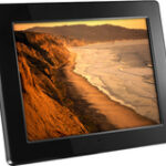 Aluratek - 12" LCD Digital Photo Frame - Black