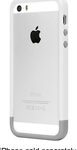 Incase - Frame Case for Apple® iPhone® 5 and 5s - White/Gray