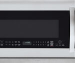 LG - 2.2 Cu. Ft. Over-the-Range Microwave - Stainless-Steel