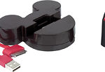 PDP - Disney Mickey Mouse Charge Kit for Apple® iPhone® and iPod® - Black