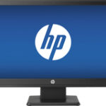 HP - 20" LED HD Monitor - Silver/Black