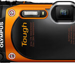 Olympus - TG-860 16.0-Megapixel Waterproof Digital Camera - Orange