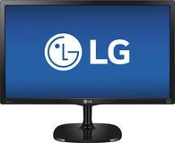 LG - 24" IPS HD Monitor - Black